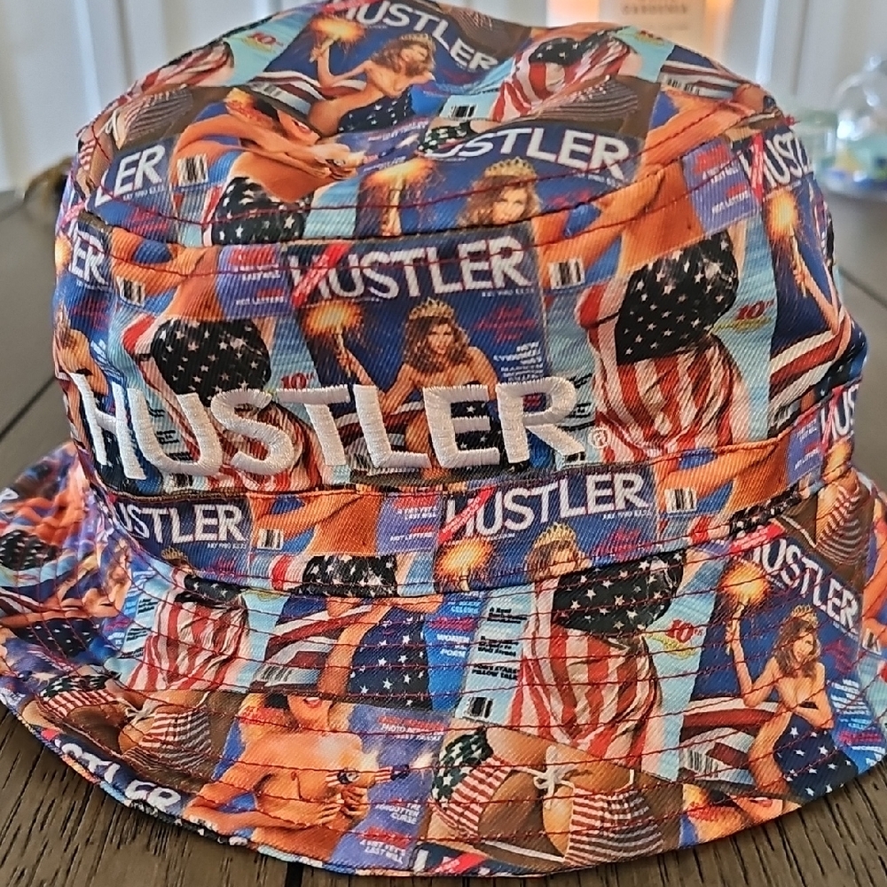 Reason Hustler Patriotic Graphic Bucket Hat